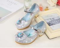 Zapatos de princesa Anna para niñas, sandalias de cuero, tacones altos de baile, Elsa, zapatos de fiesta - details 8