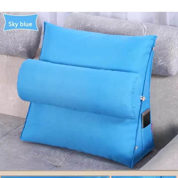 Cojín de Lectura Cómodo y Suave para Cama de Venta Caliente Grande para Adultos Cojín de Sofá de Apoyo Lumbar para Cama y Sofá - 1