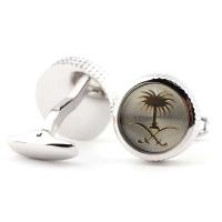 Gemelos de metal de cobre con incrustaciones de cristal de alta calidad para hombre, botones de camisa franceses de moda, accesorios de joyería para fiestas de negocios 1 - details 0