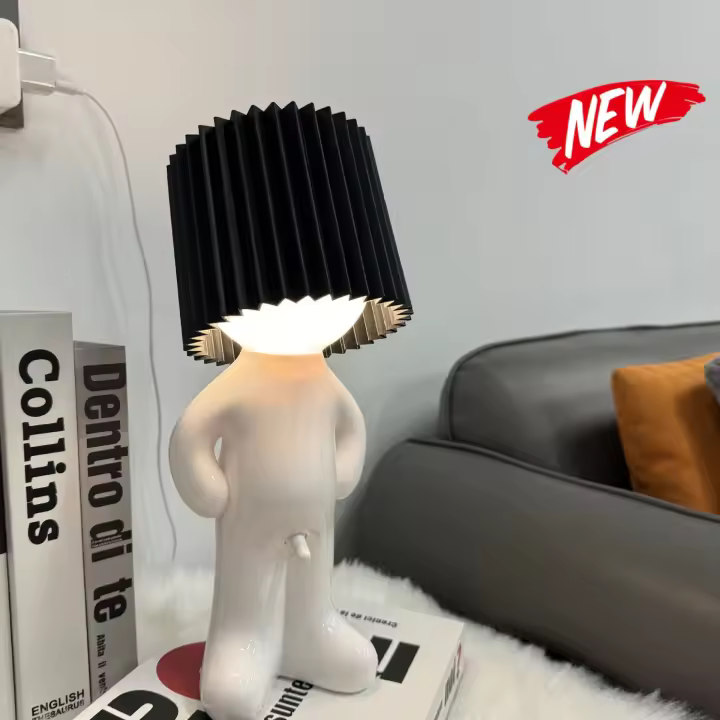Lámpara de Mesa Shy Boy Interruptor D*ck Luz Nocturna con Humor Sobremesa - 1