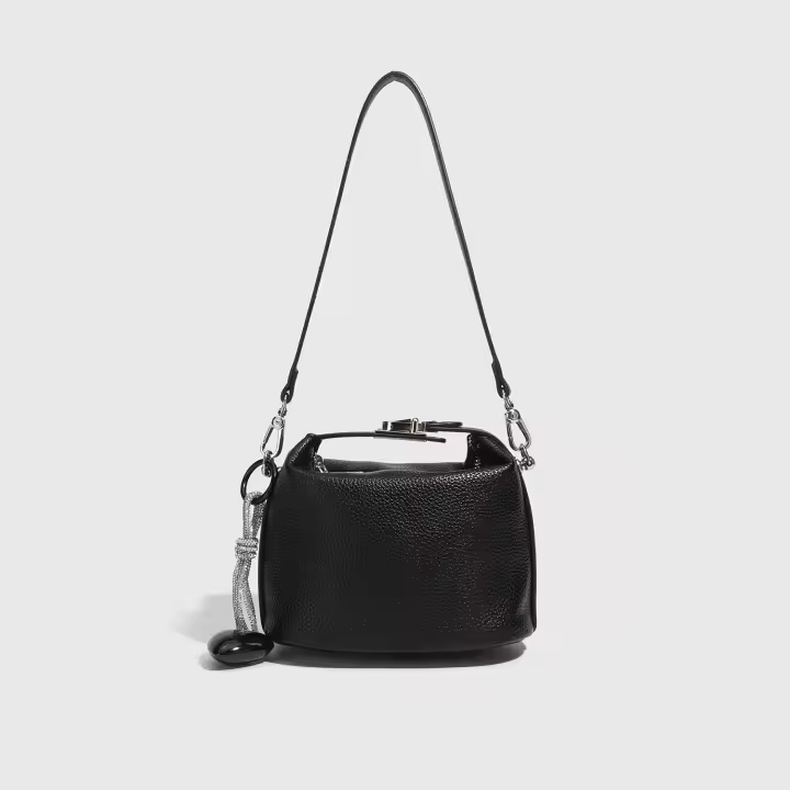 Nueva Bolsa de Hombro Chic Pequeña Bolsa de Lichee con Patrón Bolsa de Teléfono Móvil Portátil - 1