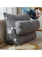 Cojín de Esquina Triangular Ideal para Cama, Silla de Oficina Perezosa, Silla de Lectura de Sala de Estar Decoración del Hogar - details 0