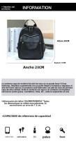 Mochila retro simple de cuero casual para viajes diarios, primera capa de cuero de vaca, mochila para mujer, bolso de cuero suave. - details 6