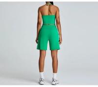 Sujetador Deportivo de Yoga para Mujer Ajuste Cómodo, Secado Rápido, Resistente a Golpes, Material de Nylon Ideal para Correr, Primavera/Verano - details 3