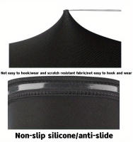Manga de Compresión de Rodilla de Alta Elasticidad - Transpirable, Absorbe la Humedad, Almohadilla Deportiva para Correr, Ciclismo y Baloncesto - Protección Solar, Pide una Talla Más Grande - details 4