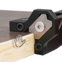 Recortadora de bordes con cuchillas de acero al carbono, Mini bandas de borde de chapa de madera, herramienta de carpintería de recorte Manual - details 1