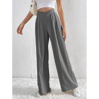 Pantalones de Oficina para Mujer de Cintura Alta y Piernas Anchos Cómodos y Elegantes - details 17