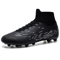 Zapatos de Fútbol de Caña Alta Ultraligeros Zapatillas de Fútbol Antideslizantes para Entrenamiento en Césped, Nuevos 2024 - details 1