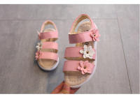 Sandalias de gladiador con flores para niña, zapatos de playa suaves, sandalias florales de verano, moda de princesa, alta calidad - details 14