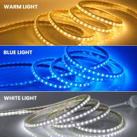 Cinta de Luz LED Exterior Impermeable IP67 XUNATA 3014 SMD 120LEDs/m Blanco/Blanco Cálido/Azul para Decoración del Hogar - details 0