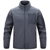 Chaqueta de hombre con cuello polar, abrigo casual con múltiples bolsillos, chaquetas cómodas y elegantes - details 5