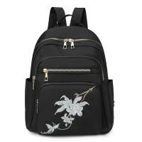 Mochila Mujer Vintage Bordada, Ligera, Nylon, Estilo Casual, Multicolor - details 20