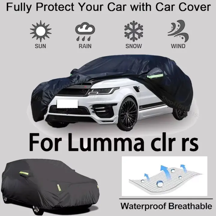 Cubierta completa para coche para Lumma Clr Rs equipo de protección para exteriores, accesorios para automóviles a prueba de nieve, protector solar, impermeables y a prueba de polvo, negro - 1