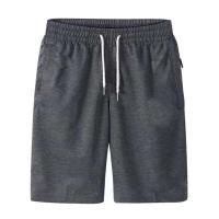 Bolsillos deportivos para hombre, pantalones cortos de playa, corte holgado, cremallera - details 3