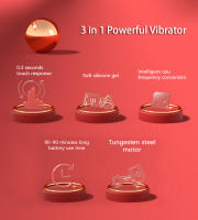 Vibrador de Flecos Potente 2 en 1 Estimulador de Placer Vaginal y Clitorial - details 6