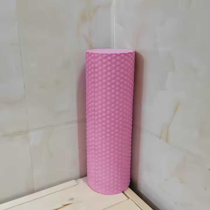 Rodillo de Yoga redondo de espuma EVA, cilindro Hexagonal para Pilates, ejercicio, entrenamientos en el hogar mejorados - 1