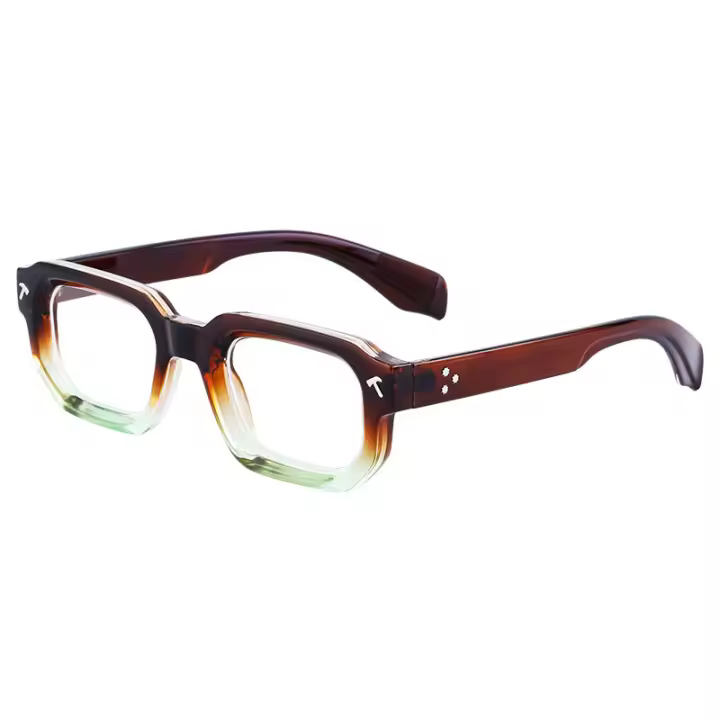 Gafas de sol y caja de moda Gafas de sol Personalidad de los hombres Gafas de sol simples Gafas de sol de los hombres - 1