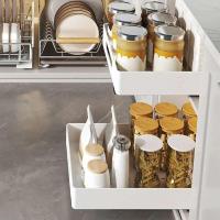 Estante de cocina extensible con deslizamiento para tablero de fregadero - details 4