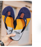 Chanclas de Verano para Hombre, Sandalias Antideslizantes de Bloques de Color para Exteriores, Chanclas de Suela Suave para Hombre, Chanclas de Punta Vietnamita para Conducir - details 8