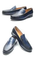 Zapatos informales antideslizantes de cuero británico de negocios, tacón bajo, zapatos de hombre transpirables de primavera - details 13