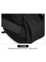 Mochila Mini Para Hombre Negra De Moda Pequeña Bolso De Hombro Escolar Impermeable De Lona Diseñador Deportes Y Viajes 2023 - details 12