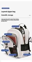 Mochila de escuela secundaria para niños, bolso de estudiante de secundaria de gran capacidad, mochila universitaria, mochila para portátil de viaje Simple y elegante - details 7