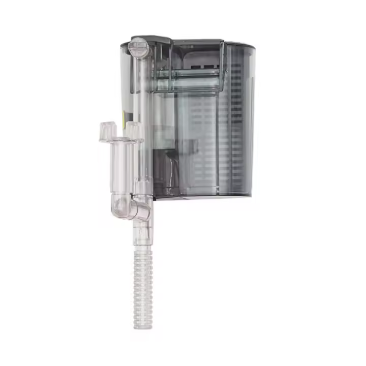 Filtro de cascada externo de 4W, filtro de cascada para tanque de peces montado en la pared, película de eliminación de aceite, flujo de agua ajustable - 1