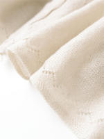 Nueva Primavera-Otoño OUWU Blusa de Punto Fino y Hermosa con Cuello en V y Volantes - details 8