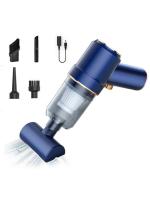 Aspiradora portátil de mano para coche y hogar, Mini aspiradora inalámbrica en seco y húmedo, máquina de limpieza de Polvo y Arena - details 0