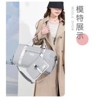 Bolso de viaje de gran capacidad simple y elegante Bolso de mamá Bolso de viaje de embarque de hombro de mano Bolso de equipaje premium - details 18