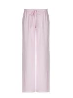 Pantalones de punto de pierna ancha a rayas con cintura elástica para mujer, novedad en la moda 2025 - details 9