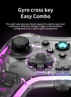 Mando inalámbrico Elite para PS4/PC, mando Bluetooth transparente con luz colorida RGB, Lite para Switch/OLED - details 15