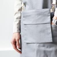 Delantal de trabajo ajustable duradero con múltiples bolsillos y bolsillos para herramientas, delantales de cocina, delantales para barbacoa doméstica, parrilla - details 11