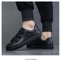 Novedad verano 2025, zapatillas blancas para hombre, zapatos de moda, zapatos casuales de cuero para hombre, zapatos de moda que combinan con todo, zapatos casuales. - details 0