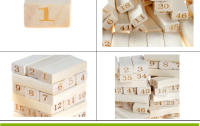 Juego de Mesa de 54 Piezas Jenga para Familias, Juguete Interactivo y Educativo para Niños, Ideal para Reuniones y Diversión - details 17