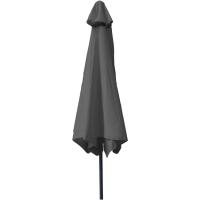 Sombrilla de Jardín Forro Anti UV 200 x 300cm. Sombrilla de Aluminio con Manivela, Toldo Rectangular para Patios y Terrazas. (Topo) - details 7