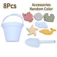 Set de Juegos de Playa de Verano de Silicona Suave Set de Arena de Niños con 8 Juguetes - details 13