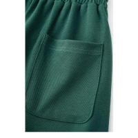 Pantalones Cortos de Algodón Retro Casual Solido para Hombres, Cinturón de Cordón, Estilo Suelto, Pantalones Deportivos de Cinco Minutos - details 11