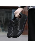 2025 nuevos zapatos deportivos Flyknit de primavera y otoño, transpirables, para estudiantes, para correr, para hombre, con suela suave, zapatos de viaje. - details 3