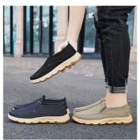 Zapatos Casuales Transpirables Para Hombres, Zapatos Casuales De Boca Ligera, Zapatos Individuales Para Hombres - details 3