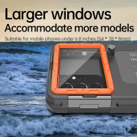 Funda subacuática de buceo profesional para iPhone 14, 13, 15, 16 Pro Max, S25 Ultra, S24 FE, 50 pies/15m - details 12