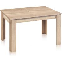 Mesa de Comedor Extensible Diseño Rectangular Danna Acabado en Blanco Artik y Roble Canadian - details 15