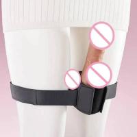 Masturbación femenina Dildo de simulación portátil arnés de correa con productos sexuales adultos de silicona suave para mujeres lesbianas - details 0