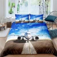 JUEGO DE CAMA SAMOLOT 3D 3 PIEZAS, C, 160x200cm - details 3