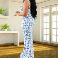 Vestido de tirantes con pequeñas flores, novedad de verano 2025 - details 1