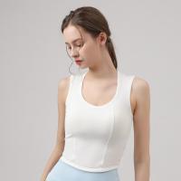 Ropa de Yoga para deportes de verano, chaleco de yoga para exteriores, sujetador transpirable, cubierta de fitness a prueba de golpes para mujer, top de fitness para pechos - details 3