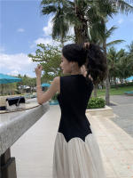 Vestido de Verano 2025 para Mujeres de Alta Gama Estilo Hepburn con Swing Grande - details 6