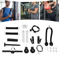 Sistema de polea de Cable para gimnasio, equipo de entrenamiento en casa, Kit de entrenamiento de suspensión, 330 libras - details 2