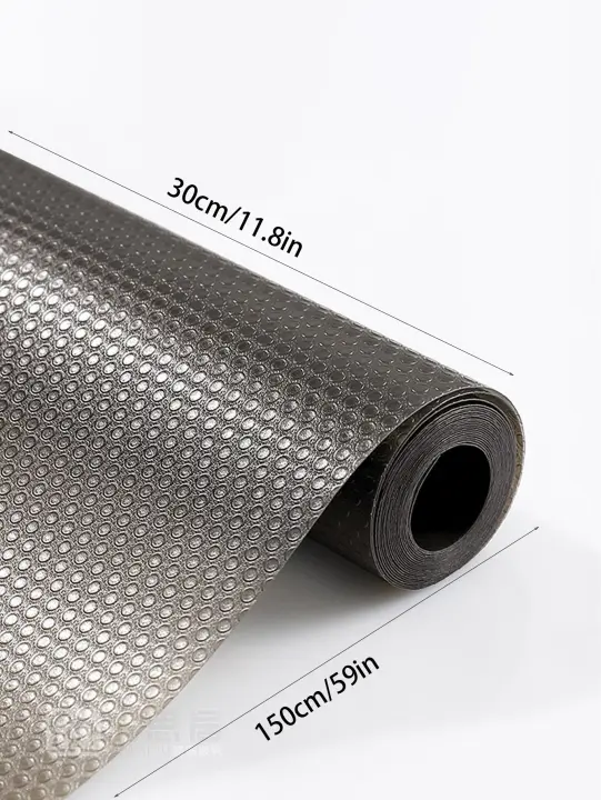 Alfombra de Cajón PEVA Transparente Impermeable, Antideslizante, Longitud de 30cm, Ancho de 150cm - 1