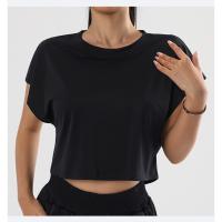 Camiseta de Yoga de Verano Top Casual con Secado Rápido Ropa Suelta y Transpirable de Manga Corta para Mujer Ideal para Correr al Aire Libre - details 6